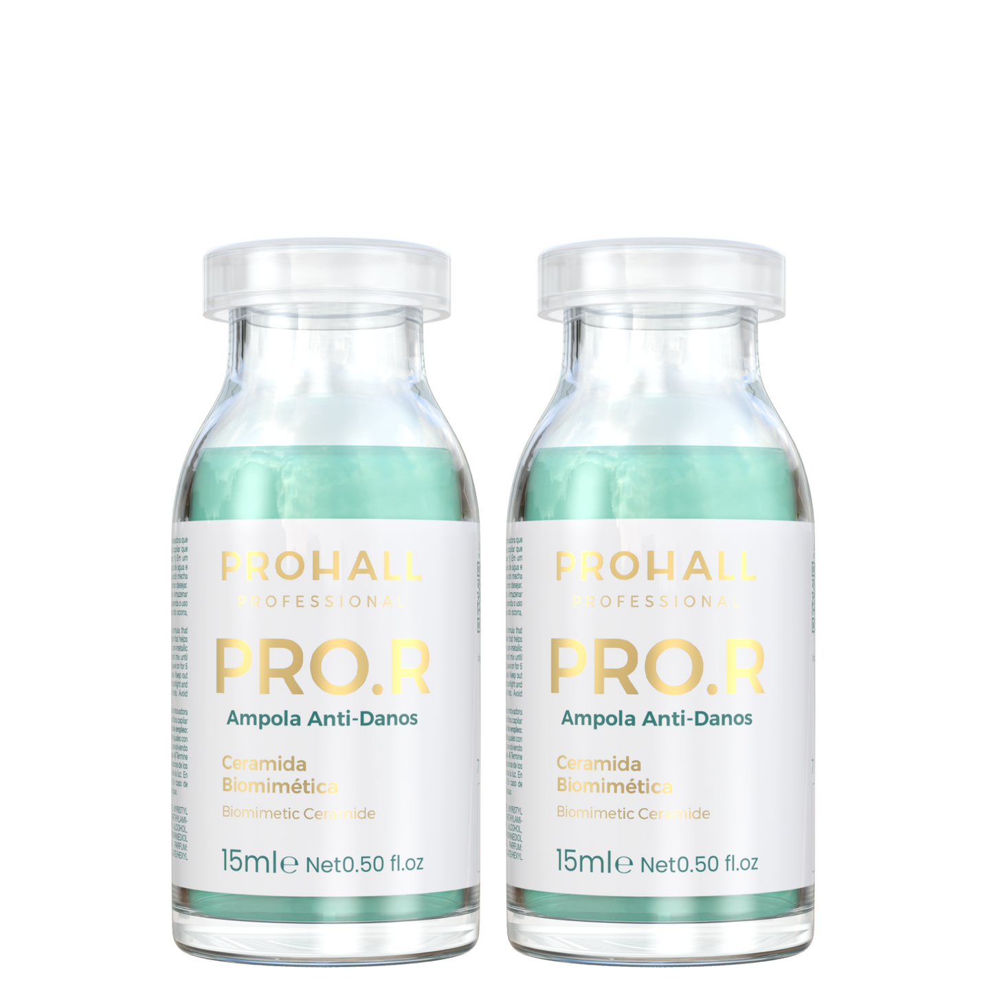 Ampolla Para el Cabello Maltratado Y Seco - Deep Conditioning Hair Mask for Damaged Hair - Pro R Brazilian Hair Protein Treatment for Blondes- Deep Conditioner for Dry Damaged Hair - Prohall 1 FLOz
